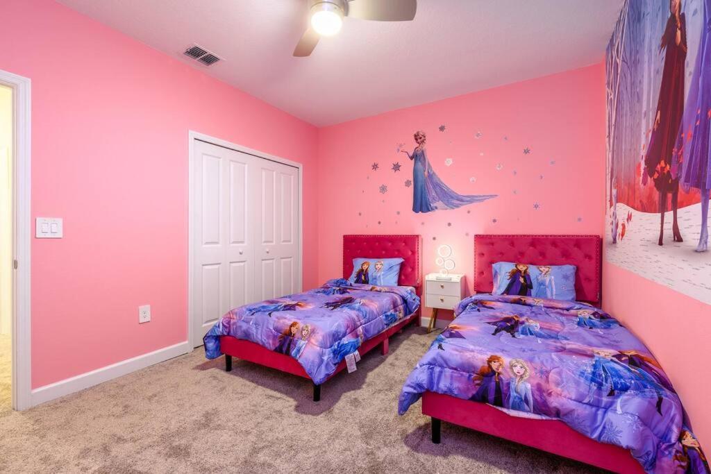 Close To Disney & Other Theme Parks,Private Heated Poolspa, Bbq & Game Rm Киссимми Экстерьер фото
