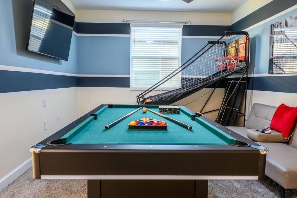 Close To Disney & Other Theme Parks,Private Heated Poolspa, Bbq & Game Rm Киссимми Экстерьер фото
